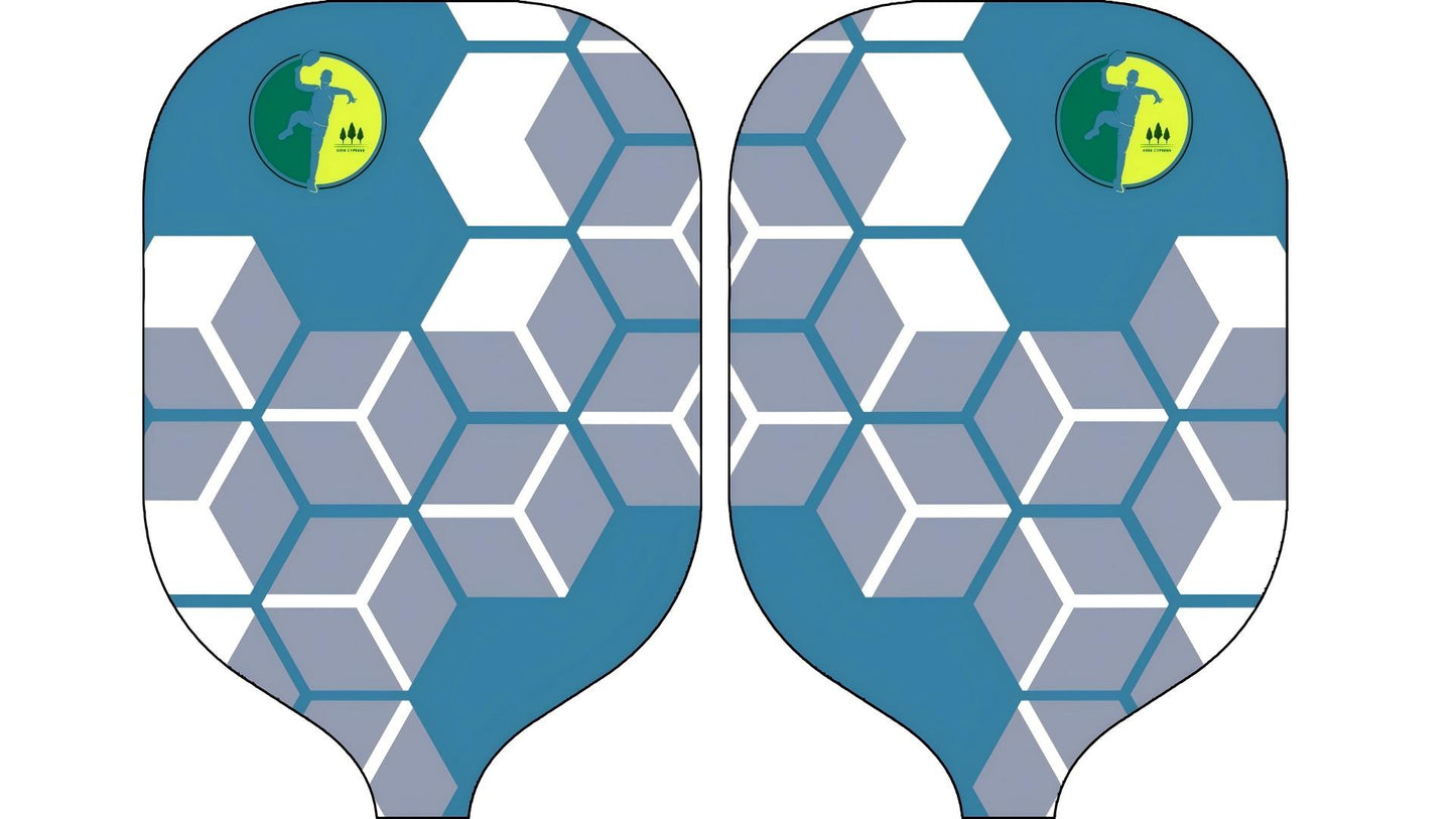 King Cypress 入門級匹克球拍 - Blue Cube