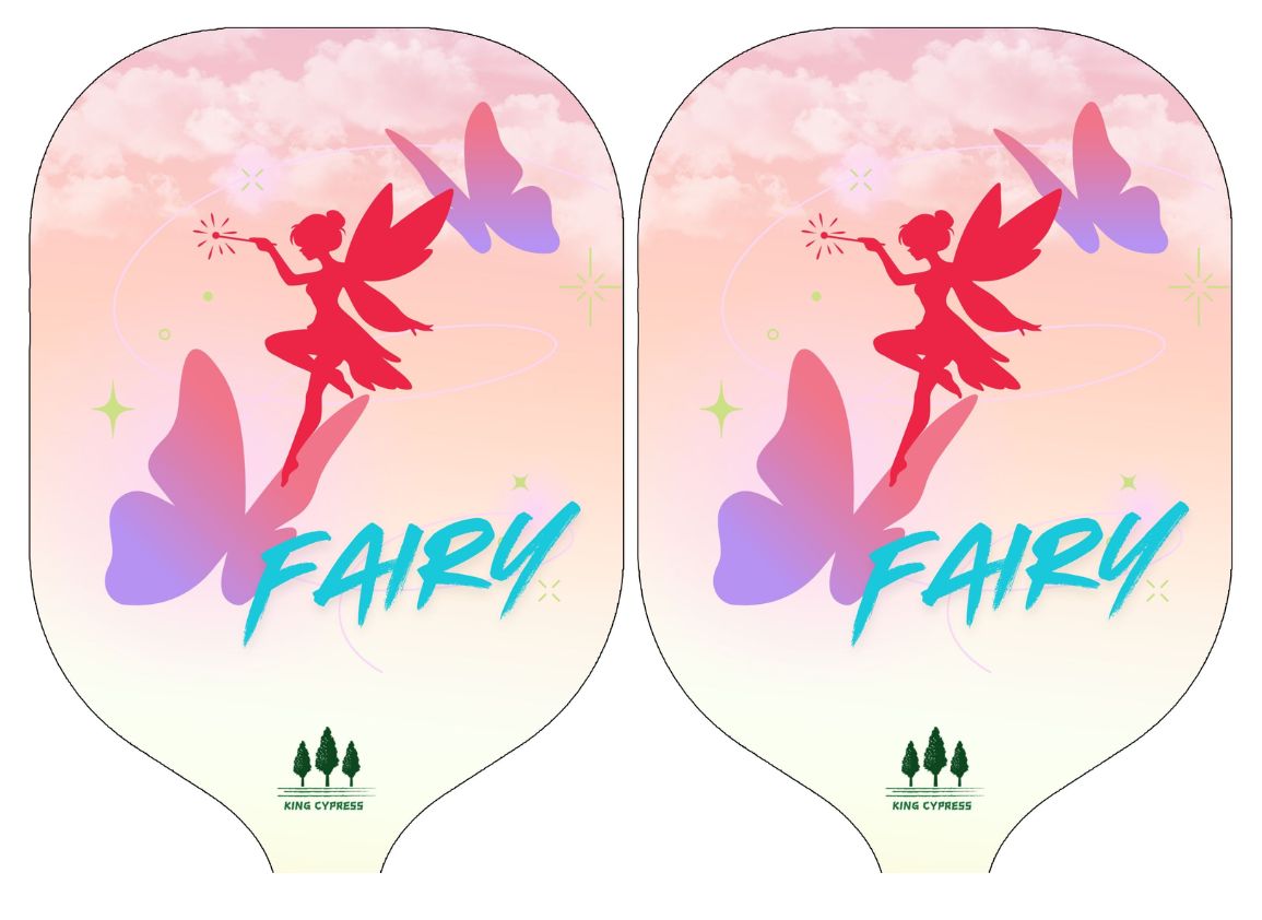 King Cypress 入門級匹克球拍 - Fairy