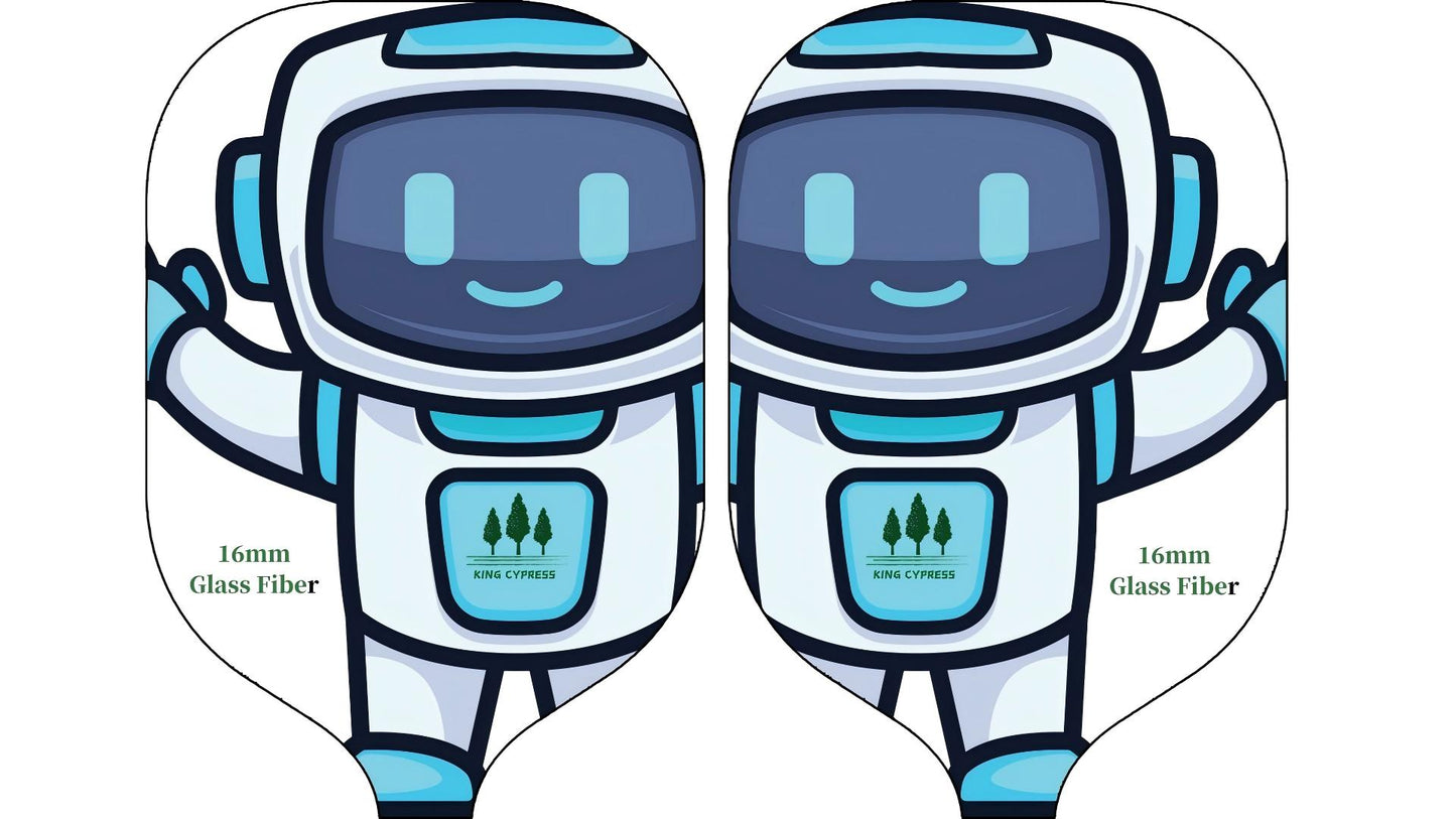 King Cypress 兒童匹克球拍 - Robot Kit